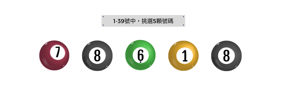 九州彩票遊戲-539規則玩法